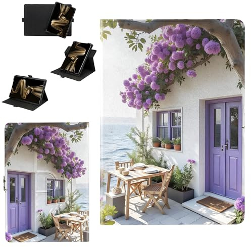 Custodia Compatibile per Redmi Pad 2 4G 11-pollici Tablet Cover Custodia Case [Funzione di rotazione a 360 gradi][Protezione rinforzata dei bordi contro le cadute] HBBS