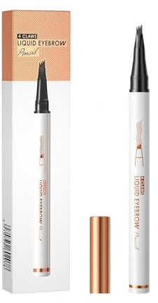 Lápiz de Cejas - Maquillaje a Prueba de Agua y Larga Duración - lápiz de cejas delineador,Rotulador líquido de punta fina para mujer, uso diario, viajes, trabajo, citas, bodas, cumpleaños y piscina