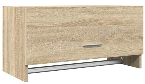 vidaXL Armario de Madera contrachapada Color Roble Sonoma 70x32,5x35cm
