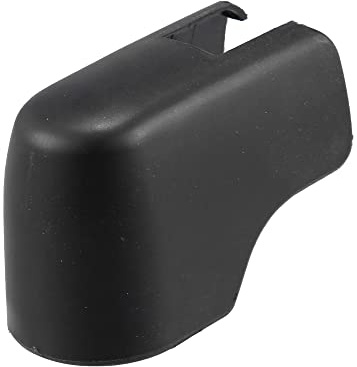 X AUTOHAUX Heckscheibe Wischerarmkappe Für BMW X5 1 Stück | Material Kunststoff, Farbe Schwarz, Größe 63x33x43mm, OE-Nummer 61627294430, Kompatibel Mit F15 F85 SAV SUV