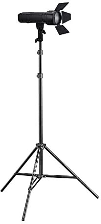 Walimex Pro Flash da studio Mover 200 TTL, set singolo – flash compatto da studio con ricevitore da 2,4 GHz, HSS e TTL, capacità 2.900 mAh, potenza flash da 200 W, ideale per fotografi all'aperto