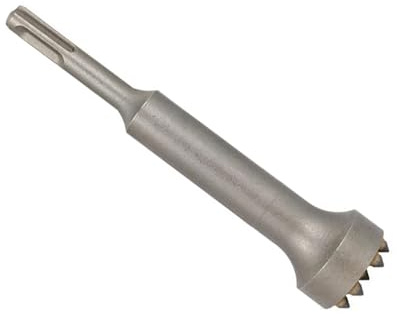 SDS Plus Chisel, SDS PLUS Elektro-Hammermeißel, SDS Drill Demolition Bushing Tool Bit, Rundschaft 12 Zähne Blumenhammer Elektrischer Blumen-Hammerbohrer für Wand/Steinplatten/Brücken/ (B)