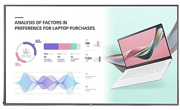 LG 75UH5J-M Pannello piatto per segnaletica digitale 190,5 cm (75) LCD Wi-Fi 500 cd/m? 4K Ultra HD Nero Web OS 24/7