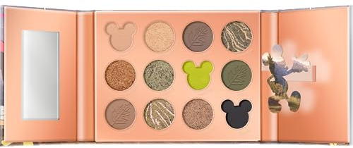 essence Disney Mickey and Friends eyeshadow palette, Lidschatten, Nr. 01, Mehrfarbig, 12 Farben, langanhaltend, vegan, ohne Mikroplastikpartikel, Nanopartikel frei, ohne Parabene, 1er Pack (10.2g)
