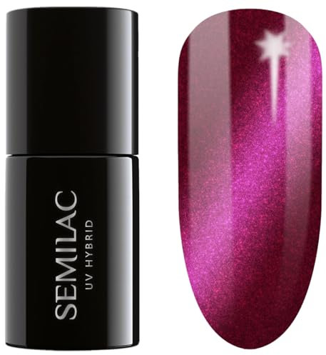 Semilac UV Nagellack Hybrid 468 Pink Cossy Essentials 7ml Kollektion Silk effect