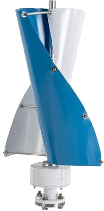 Windkraft Windgenerator Vertikale 500W Magnetschwebebahnachse Windturbinengenerator 24V Windkraftanlage 2-Blätter mit Steuergerät IP67 40 * 71cm