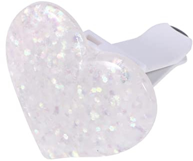 ULTECHNOVO Entlüftungsclip Auto-luftauslass Parfüm-clip Auto-entlüftungsclips Liebesform Diffusor