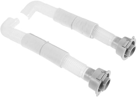 RORPOIR 2pcs Washing Machine Drain Hose Connector Replacement for Indoor Use Pipe Elbow Fitting for under Sink Right Angle Water Pipe Connector