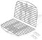 GLARETEX 7644 Grill Grate for Weber Q100 Q120 Q140 Q1000 Q1200 Q1400 Gas Grill, 32CM Stainless Steel Grillplatte for Weber, 7644 Spare Part Grate for Weber, Pack of 4