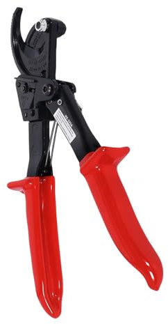 Kabelschneider mit Ratsche, robuster Drahtschneider für Aluminium, Kupfer, Kabel, Ratsche, Draht, Schneiden, Crimpzange, Handwerkzeug