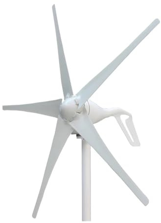 Aerogenerador Turbina aerogeneradora pequeña de 5 aspas for la opción, 300w, 12v, 24v CC, con, 2, m/s, turbinas eólicas arranque baja velocidad del viento(24V)