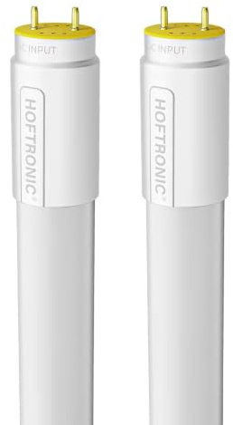 HOFTRONIC - 2er Set LED Röhre 120cm - 18 Watt 3600 Lumen (200lm/W) - Super Bright - 4000K - Ersetzt 120W (120W/840) Leuchtstoffröhre - Flimmerfrei - Neonröhre - LED Tube Inkl. Dummy Starter