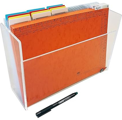 MAPPEI Clean Desk Set -Small+T-, Wiedervorlage nach Tagen und Monaten - Box aus Acryl