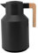 Olla de aislamiento de café de 1L, jarra térmica de café con tapa y mango de madera, matraz de vacío de doble pared, jarra de café térmica de retención de calor al vacío(2#)