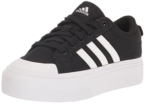 Adidas Womens Bravada 2.0 Platform Core Black/White/Core Black 6