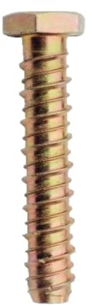 M10 (10mm) MultiScrew Masonry Concrete Anchor Screw Bolts with Hexagonal Head Hex Lightning Thunderbolt Ankerbolt (8, M10 x 60mm)