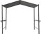Pergola tonnelle pour Barbecue - 277 x 149 cm - Anthracite