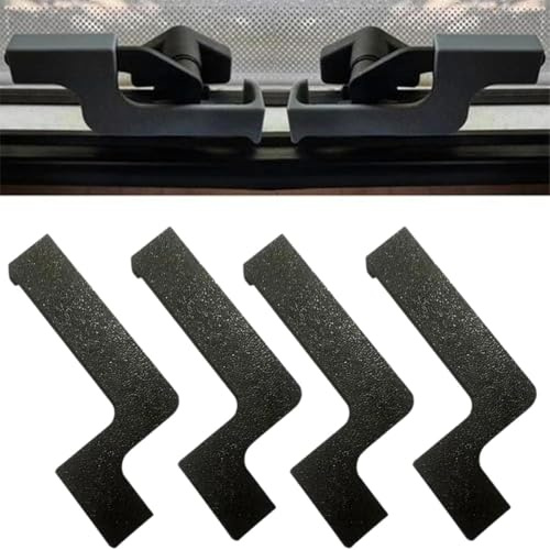 4 Pièces Caravan Window Security Lock Latch | Window Locks Security | No Drilling RV Accessories | Anti Theft Replacement Parts for Caravan Inside Road Trip Outdoor Camping Protection Family