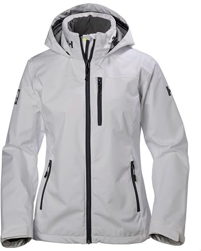 Helly Hansen Damen W Crew Kapuzenjacke, Grauer Nebel, S