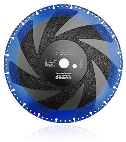 SHDIATOOL Disque Diamant à Tronçonner 300mm Lame de Coupe pour Utilisation Universelle (Béton Pierre dure Maçonnerie Tuiles Aluminum Cuivre Fer Acier Rebar Plastique PVC)