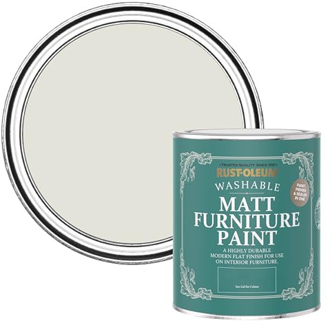 Rust-Oleum Beige Furniture & Skirting Board Paint in Matt Finish - Portland Stone 750ml