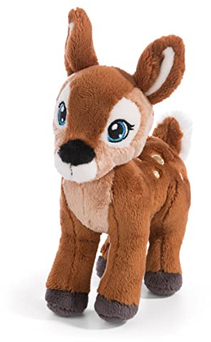 Kuscheltier REH Mala Magic 17cm braun stehend - Stofftier aus weichem Plüsch, niedliches Plüschtier zum Kuscheln und Spielen, für Kinder & Erwachsene, tolle Geschenkidee
