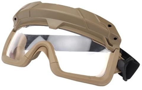 3 Tragestile Kompatibel Mit Taktischem Helm for Outdoor-Paintball-Jagd-CS-Spiel Multicam Tactical Airsoft-Schutzbrille(R)