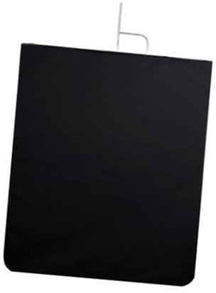 AsrMyjcx Cornice per Bandiera Fotografica con Pannello di Sfondo con Pannello di Illuminazione Robusto e Pratico Multiuso sostitutivo in Tessuto Leggero, con Panno Nero