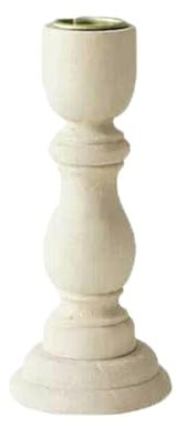 Kerzenständer aus Holz, Vintage-Stil, für Hochzeit, Zuhause, Esszimmer, Schreibtisch, Dekoration, Holz-Kerzenständer, Kandelaber (12,5 x 5 cm)