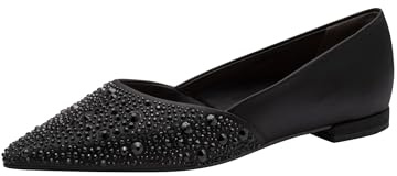 Tamaris Ballerina för kvinnor, 1–22156-46 ballerinaskor, svart, 37 EU