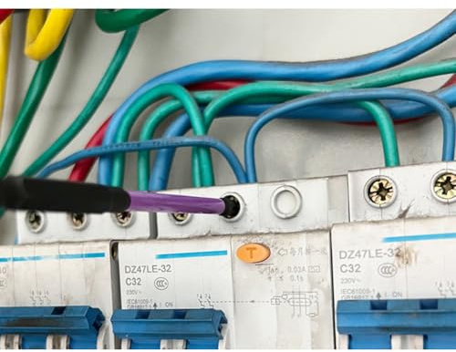 Destornillador magnético especial ranurado en cruz para electricistas PH1 PH2 PH3 65 mm aleación de acero 3 unidades para interruptor de enchufe