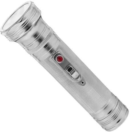 OUNONA Linterna Antigua de Hierro Estilo Años 80 Portátil Luz LED para Uso Nocturno y Decoración Vintage Nostálgica Estilo Aleatorio