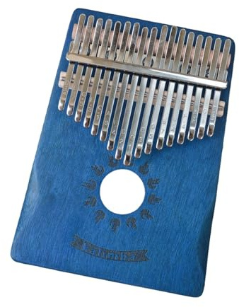 Tragbare Kalimba Mit 17 Tasten Und 21 Tönen Mit Stimmhammer Geeignet Für Anfänger Und Erwachsene Professionelle Kalimba-Musikinstrumente(10)