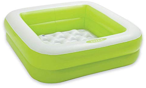 Intex 57100EP 57100NP Baby Pool Spielbox 85 x 85 x 23 cm (Grün)