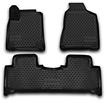 Element 3D Gummimatten Passgenaue Fußmatten 2013-3tlg