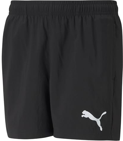 PUMA Jungen Active Woven B Shorts, Puma Schwarz, 128 EU