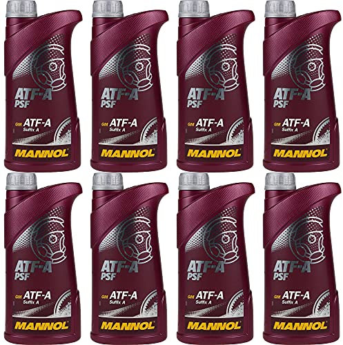 QR-Parts Set 85479864 MN8203-1 8x1 Liter Original MANNOL Hydrauliköl ATF-A PSF Hydraulic Fluid Oil