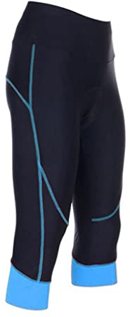 Moxilyn Radfahren Hosen Top Grade Radfahren Engen Shorts 9D Gel Gepolsterte Bike Fahrrad MTB Sport 3/4 Shorts Atmungsaktiv Schnell Trocknend Shorts für Frauen