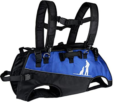 L&Y Jewelry Hundetrage Hunderucksack, Passend Für 15 Bis 40 Kg Große Hundetragetasche, Nach Vorne Gerichteter, Verstellbarer Hunderucksack Für Alte, Gelenkverletzungen, Arthritis-Hunde