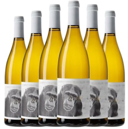 La Vinyeta Mono Àfrica Blanco Malvasía Empordà 75 cl Vino blanco (Caja de 6 Botellas de 75 cl)