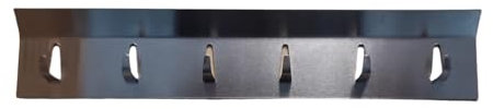 Saraoriginalshop Barra Portatutto Barra Porta Utensili da Cucina con Adesivo Extra Strong con 6 Ganci con Piega Superiore Porta Mestoli in Acciaio Inox Senza Forare