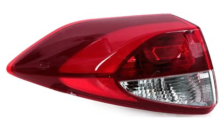 AIMXGBPS Fanali Posteriori Blocchi per Hyundai Tucson 2015-2018, Auto Alta visibilità Luce Freno, Nebbia Posteriore Destro Sinistro,A Outside Left