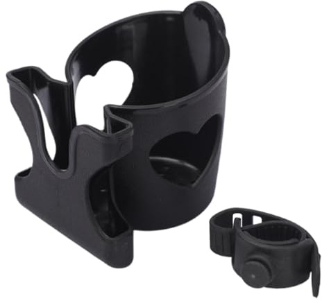 Scooter Cup Holder, Adjustable Stroller Phone Casing, Bottle Mount Electric Scooter, Wheelchair Bottle Attachment, Walker Accessories for Pushchair,