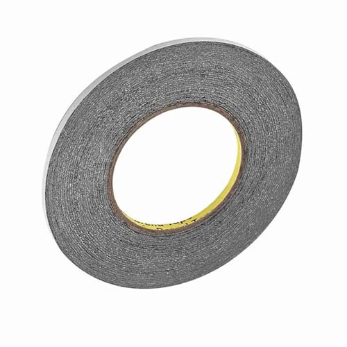 Schwarzer Kleberkleber für Mobiltelefone LCD -Bildschirm Reparatur Hohe Temperaturfeste wasserdichte Klebeband 50m (Breite 5 mm lang 50 Meter)