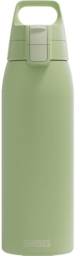 Sigg - Edelstahl Trinkflasche - Shield ONE - Einwandig & Federleicht - Für kohlensäurehaltige Getränke geeignet - Auslaufsicher - BPA-frei - Outdoor & Fitness - 750 ml / 1 L / 1,5 L