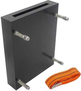Soporte para motosierras para tractor y cabrestante – Soporte para motosierras para silvicultura, ATV y camión trasero