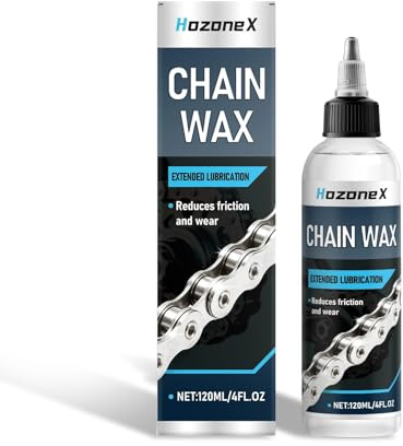exatta 120ml Fahrrad Kettenwachs,Kettenöl für FahrradSchmierfett Kettenfett | Schmierfett Kettenfett,Kettenschmiermittel,Wasserbasiertes Schmiermittel für Fahrradketten,für E-Bike,Gravel, Mountainbike.