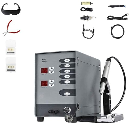 Jewelry Welder Kit, Pulse Tungsten Arc Spot Welding Machine for Jewelry Restoration and Titanium Welding