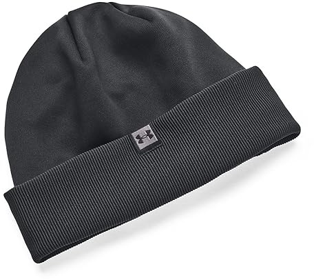 Under Armour Womens Beanies Women's Ua Storm Fleece Beanie, Black, 1365930-001, OSFM