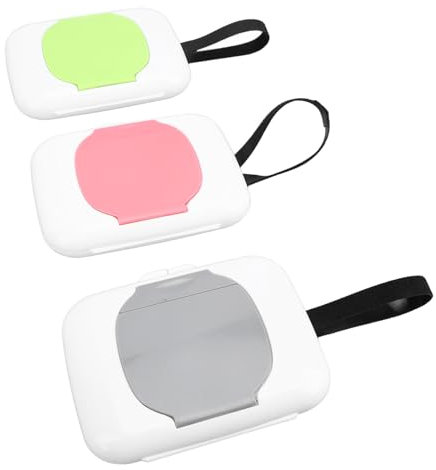 Återanvändbara Torkar Påse, Torka Dispenser Travel Wipes Case Refillable Wet Wipe Bärande Fodral Holder Baby Wipes Container för Blöja Bag Lightweight Travel Wipes Dispenser Falls
